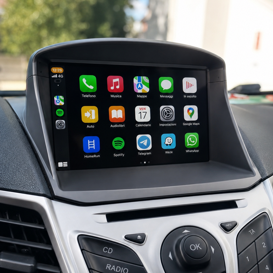 Écran CarPlay Ford Fiesta MK6/MK7 (2009-2017) — Spark Auto