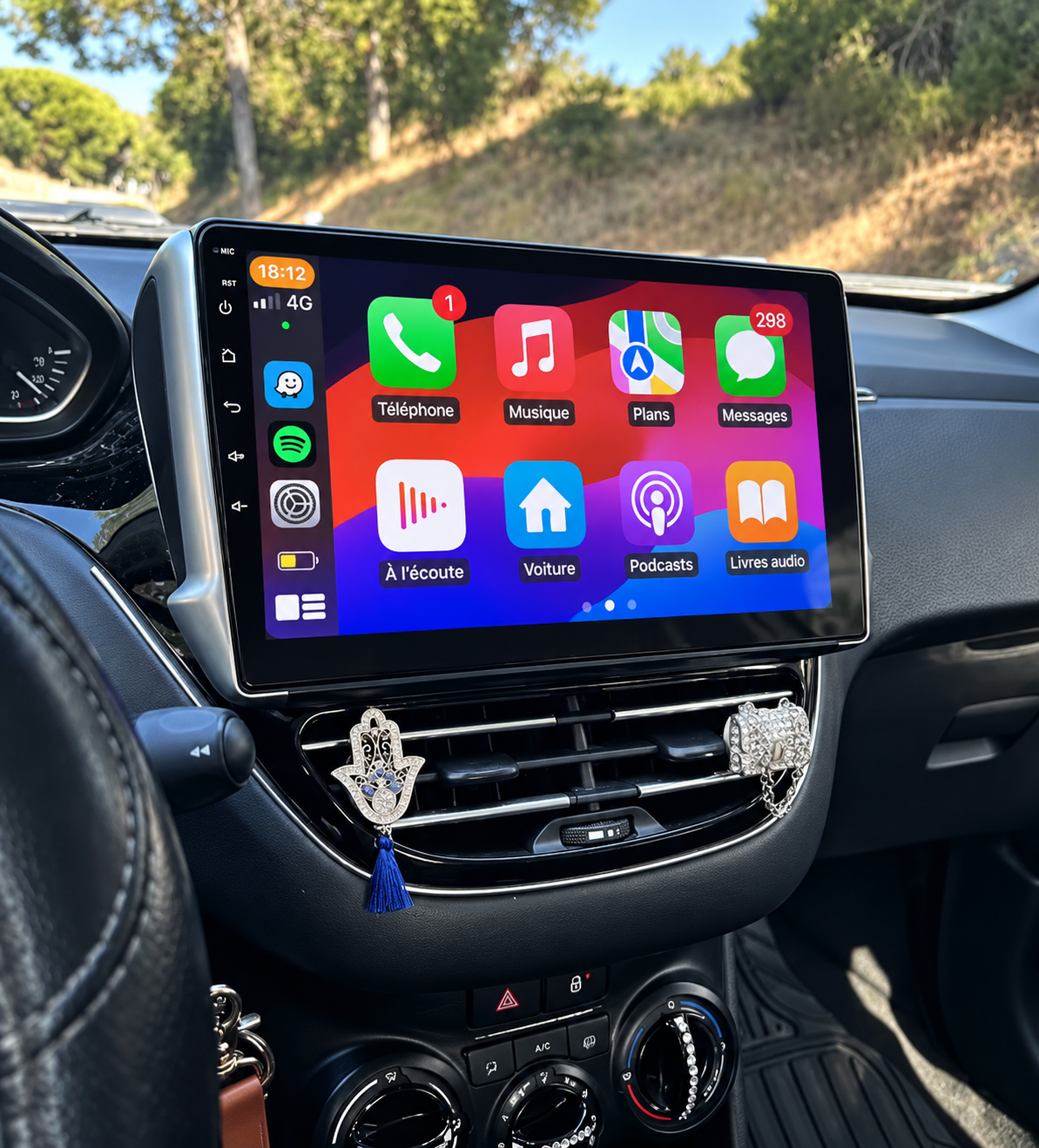 Écran CarPlay Peugeot 208 (2012-2018) — Spark Auto Image