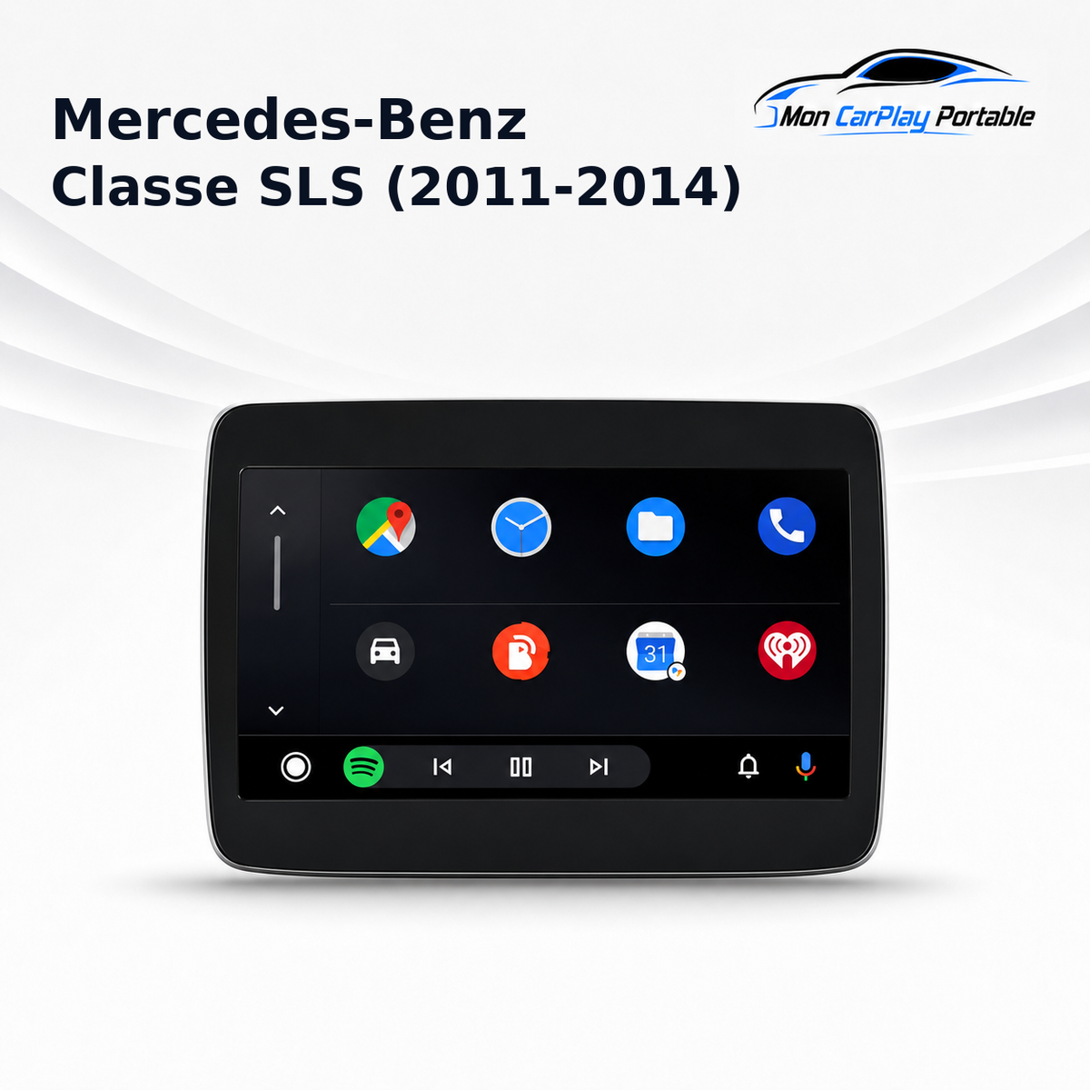 Écran CarPlay Mercedes SLS (2011-2014) — Spark Auto