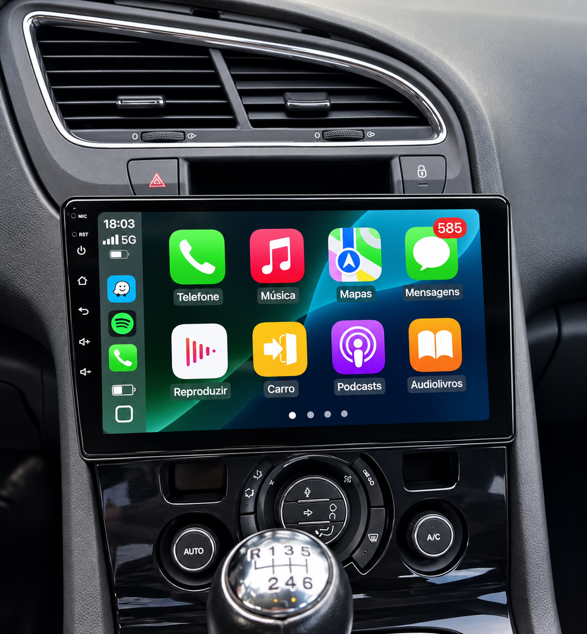 Écran CarPlay Peugeot 5008 (2009-2016) — Spark Auto Image