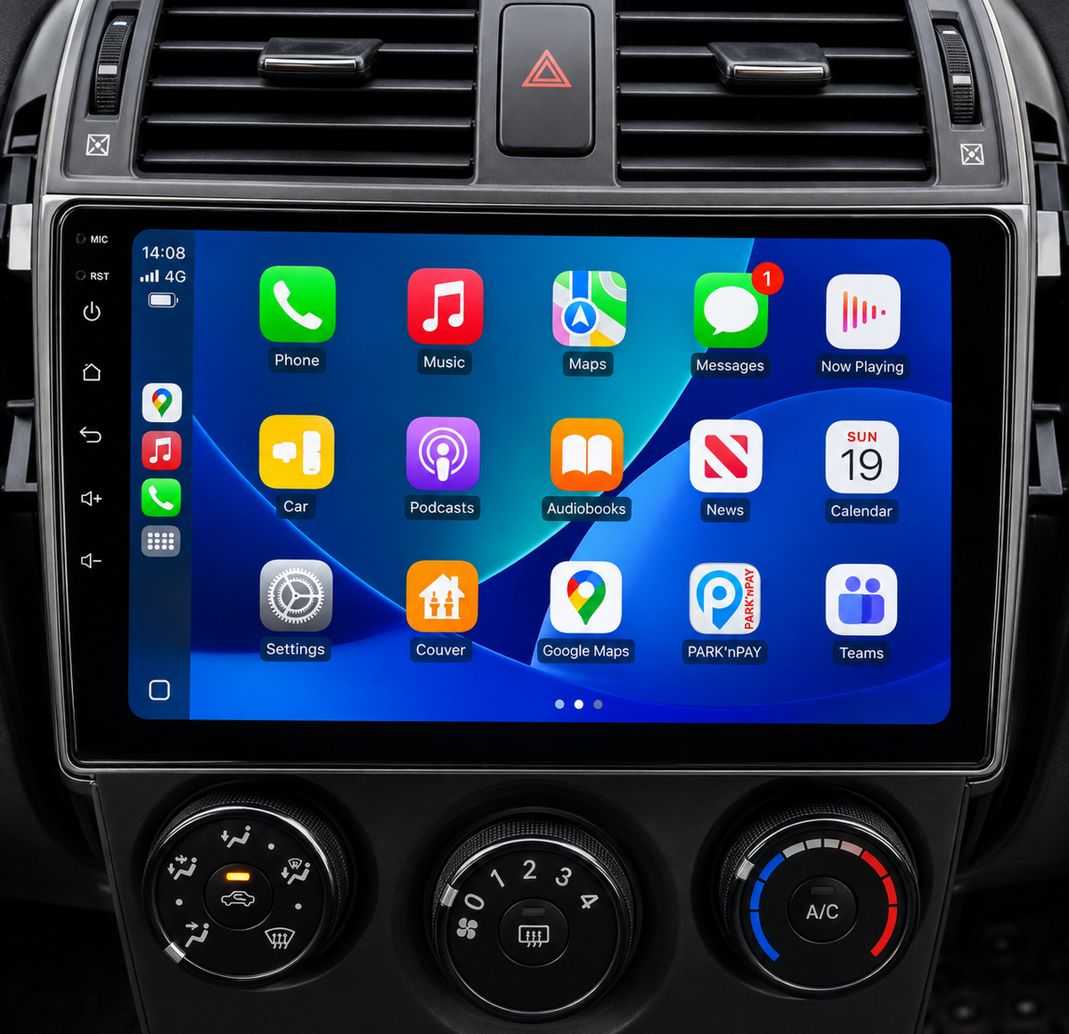 Écran CarPlay Toyota Corolla E140/E150 (2006-2013) — Spark Auto Imagen