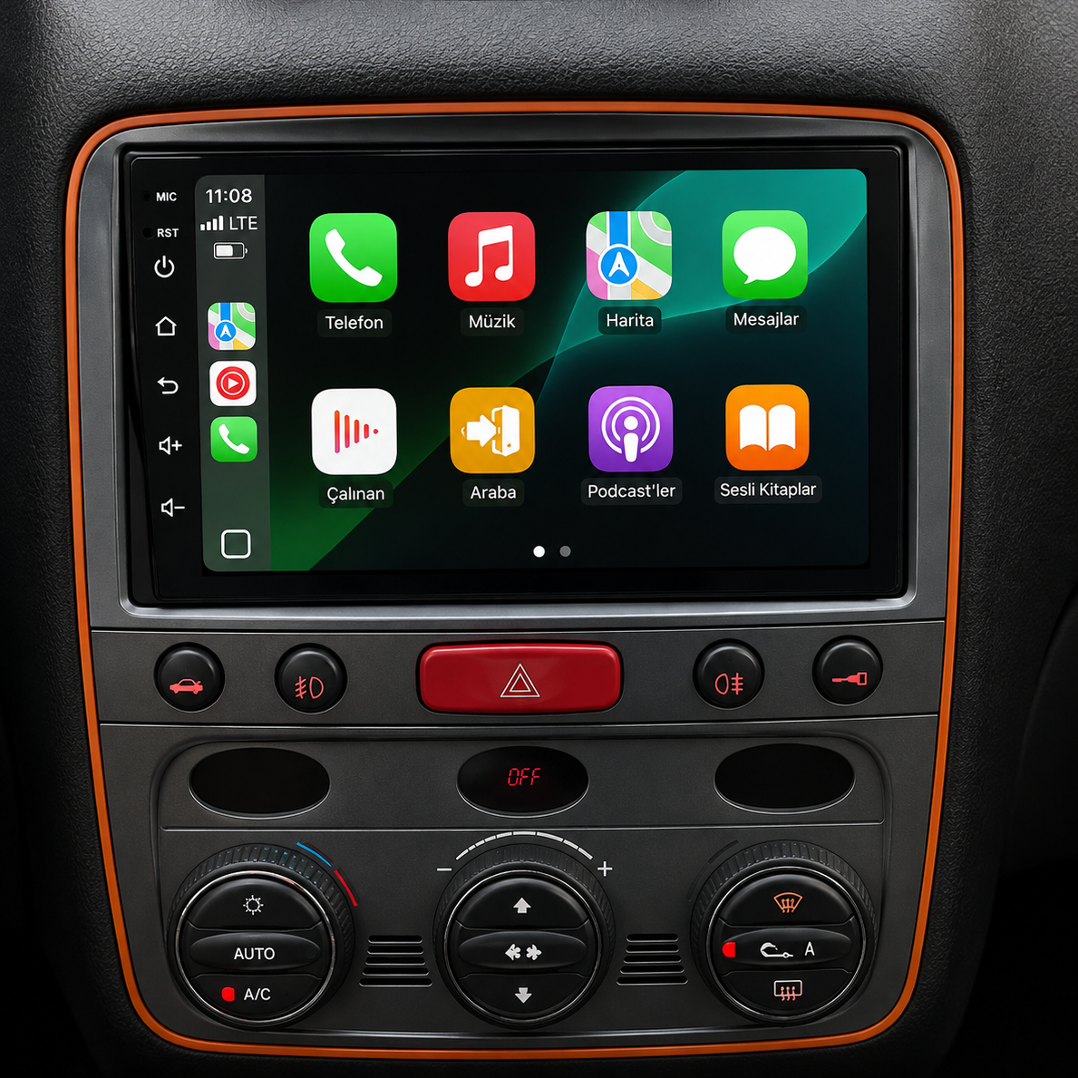 Écran CarPlay Alfa Romeo 147 / GT (2003-2010) — Spark Auto Image