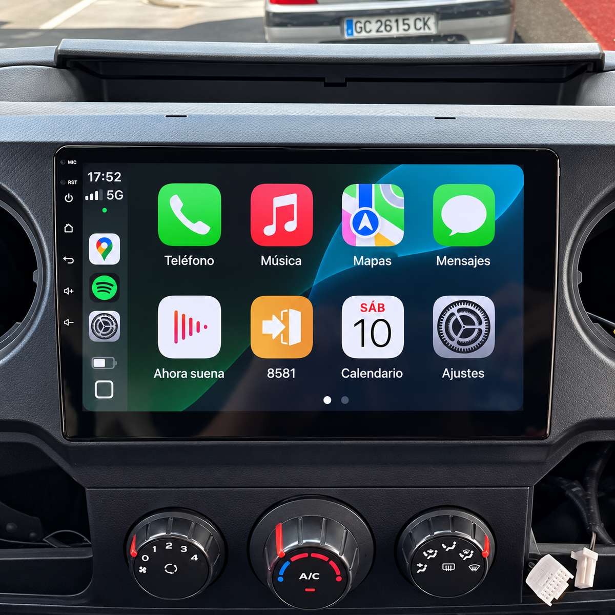 Écran CarPlay Renault Master 2 (2003-2010) — Spark Auto Image