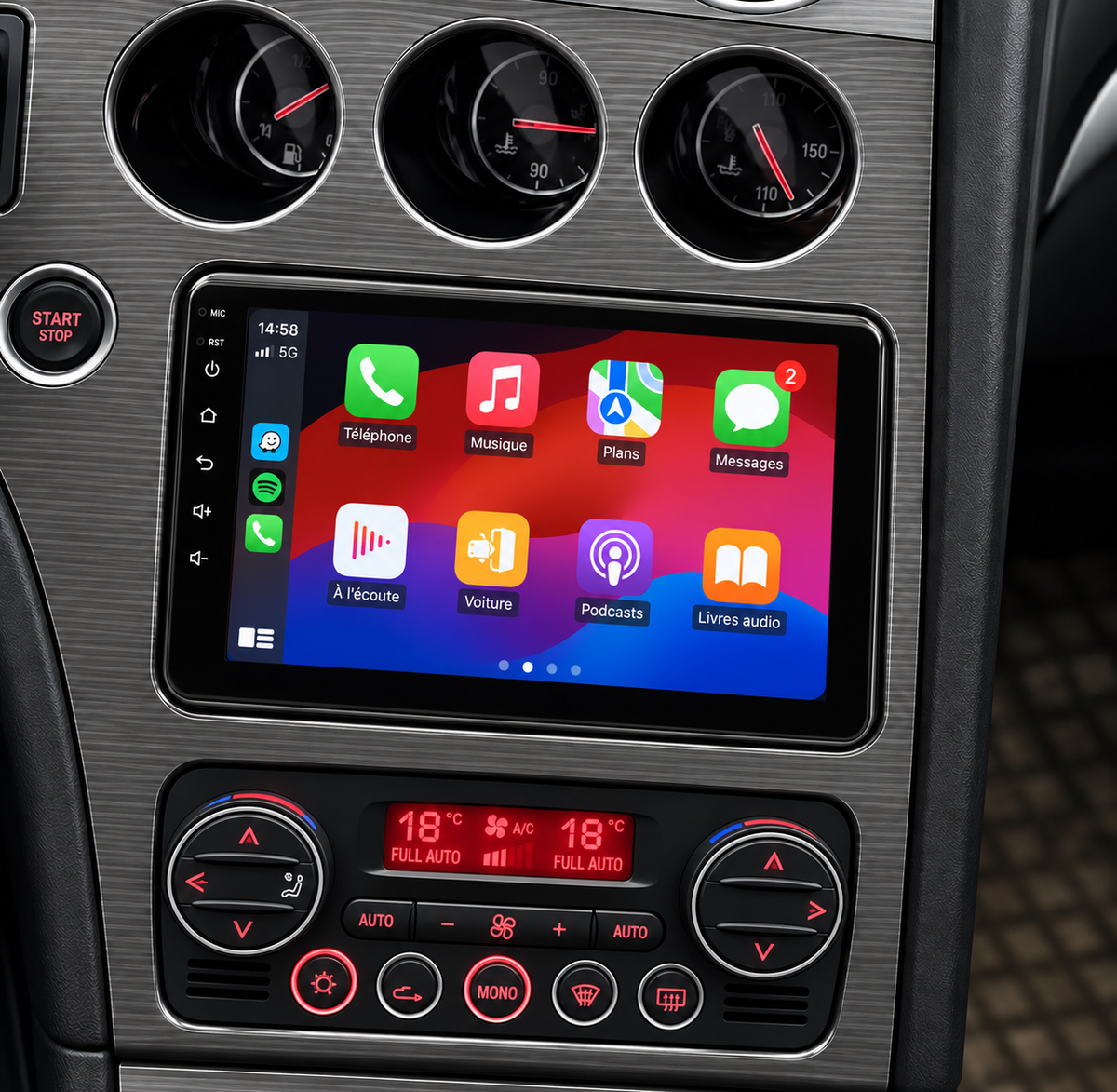 Écran CarPlay Alfa Romeo Brera — Spark Auto Imagen