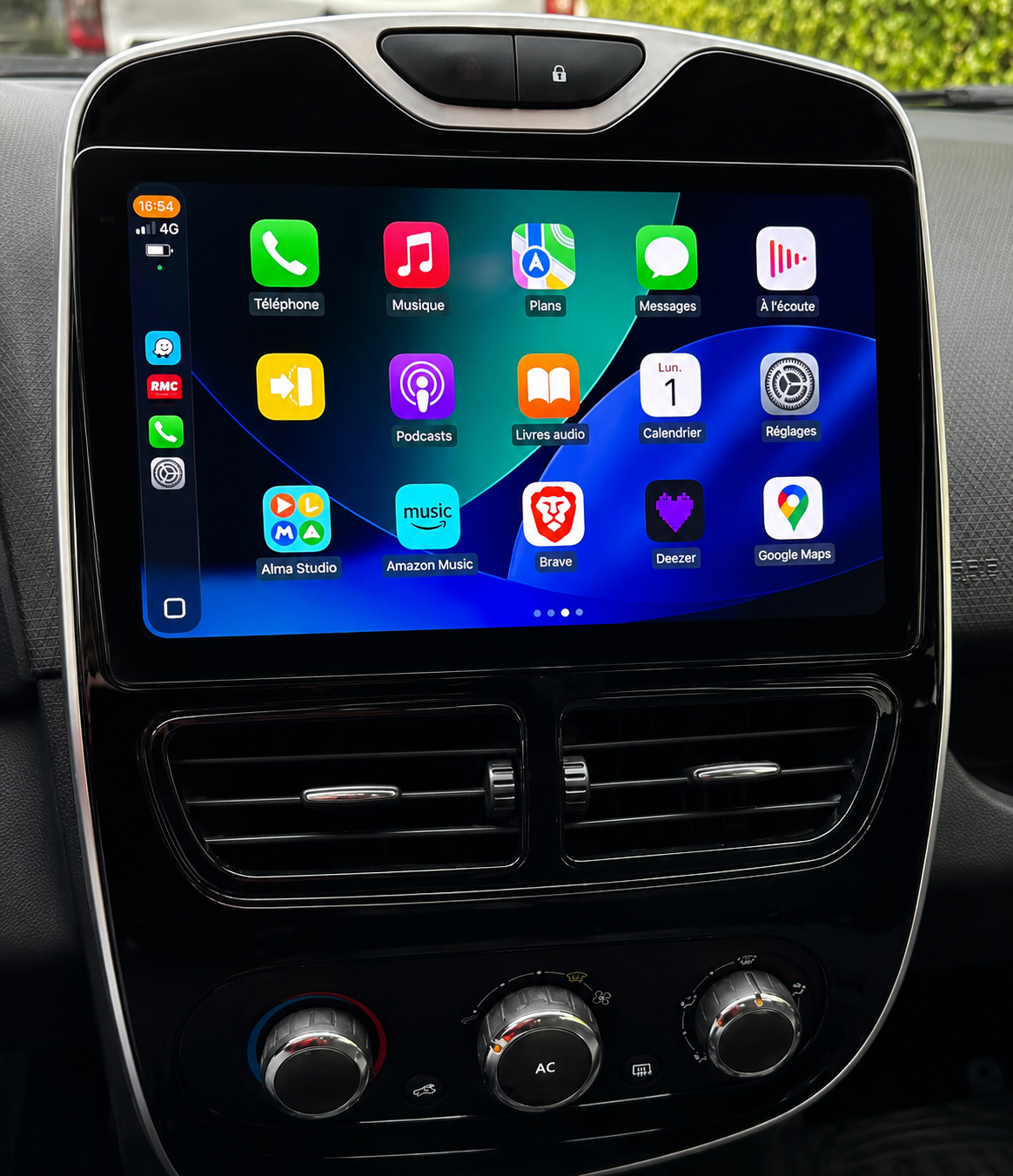 Écran CarPlay Renault Clio 4 (2012-2019) — Spark Auto