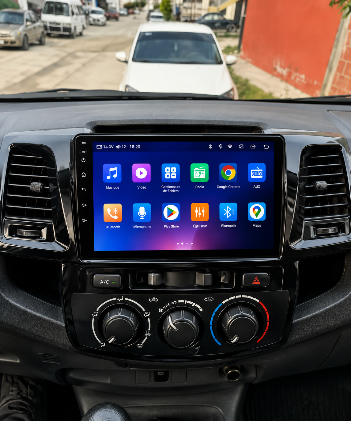 Écran CarPlay Toyota Hilux (2007-2015) — Spark Auto