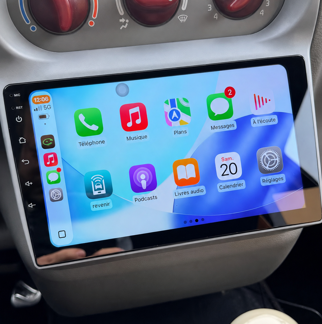 Écran CarPlay Renault Twingo 2 (2005-2013) — Spark Auto Image