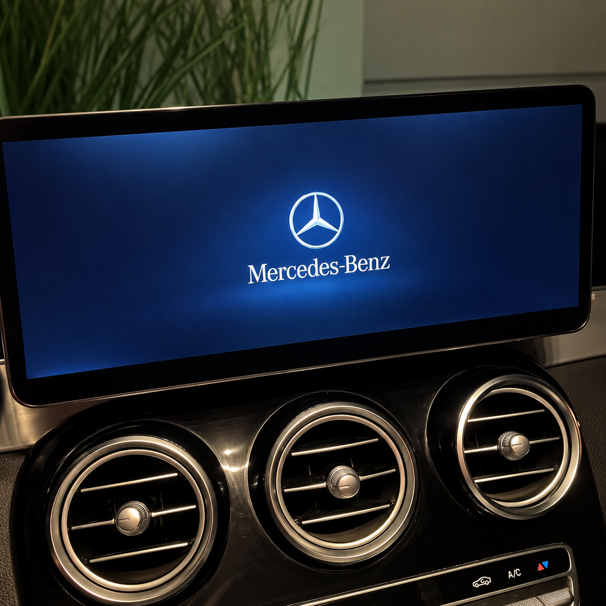 Écran CarPlay/Android Mercedes Classe GLC  (2015-2018) — Écran HD tactile sans fil