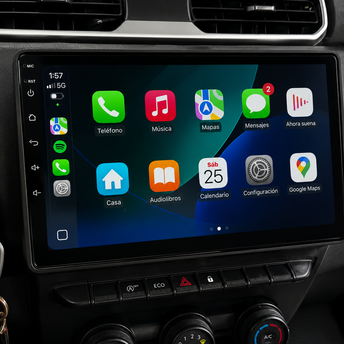 Écran CarPlay Android Auto Dacia Duster (2020-2023) — Spark Auto