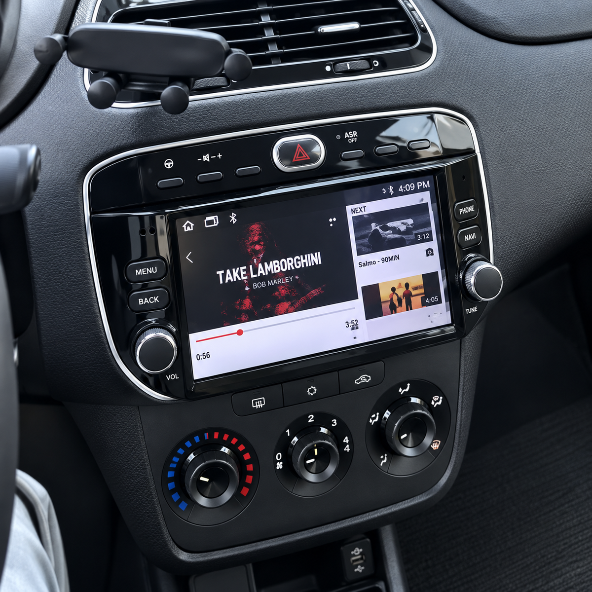 Écran CarPlay/Android Fiat Punto (2012-2015) — Écran HD tactile sans fil