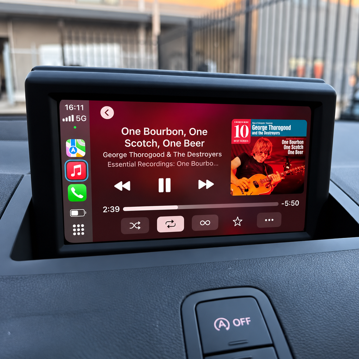 Boîtier CarPlay/Android Audi A1 (2013-2018)