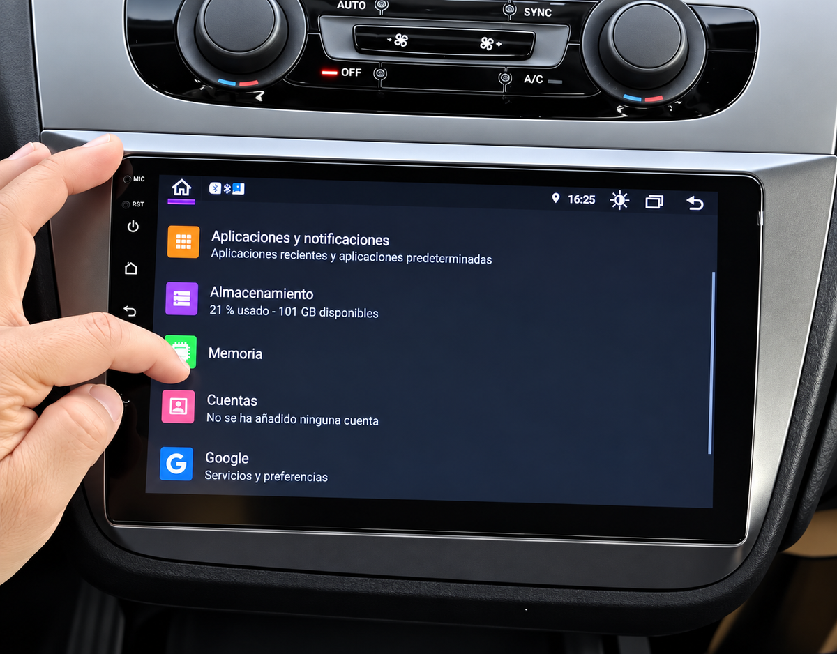Écran CarPlay/Android Seat Altea XL (2004-2015) — Écran HD tactile sans fil