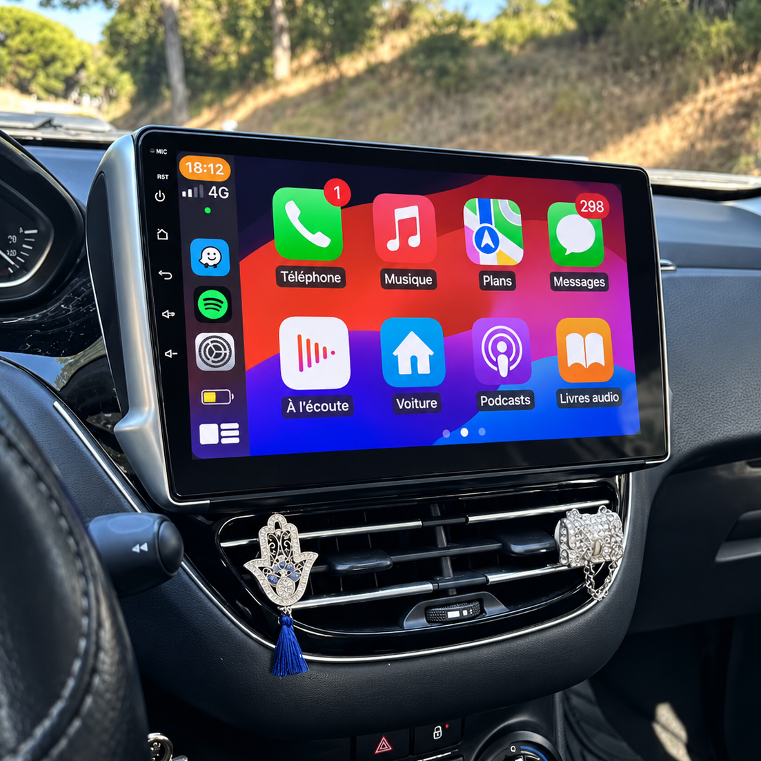 Écran CarPlay Android Auto Peugeot 208 (2012-2018) — Spark Auto