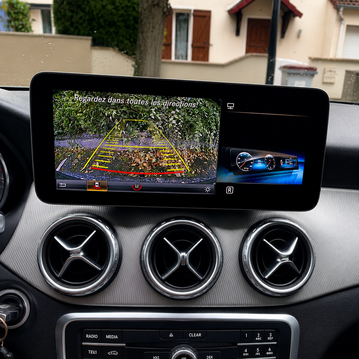 Écran CarPlay Android Auto Mercedes Classe CLA X117 (2013-2018) — Spark Auto