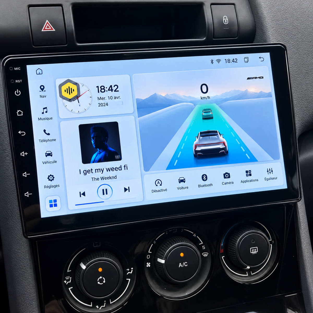 Écran CarPlay/Android Peugeot 5008 (2009-2016) — Écran HD tactile sans fil