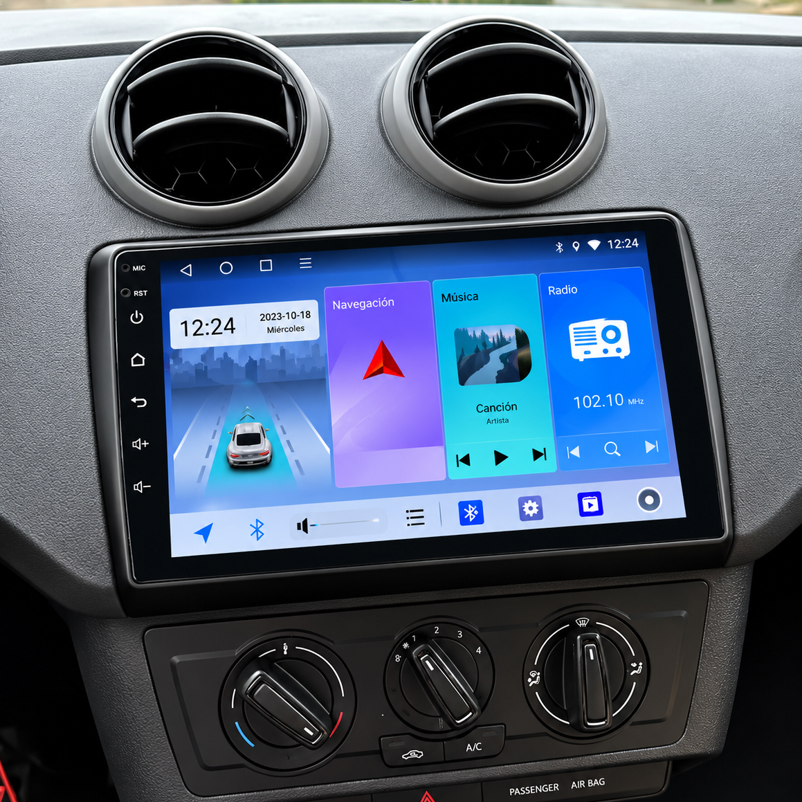Écran CarPlay/Android Seat Ibiza (2016-2017) — Écran HD tactile sans fil