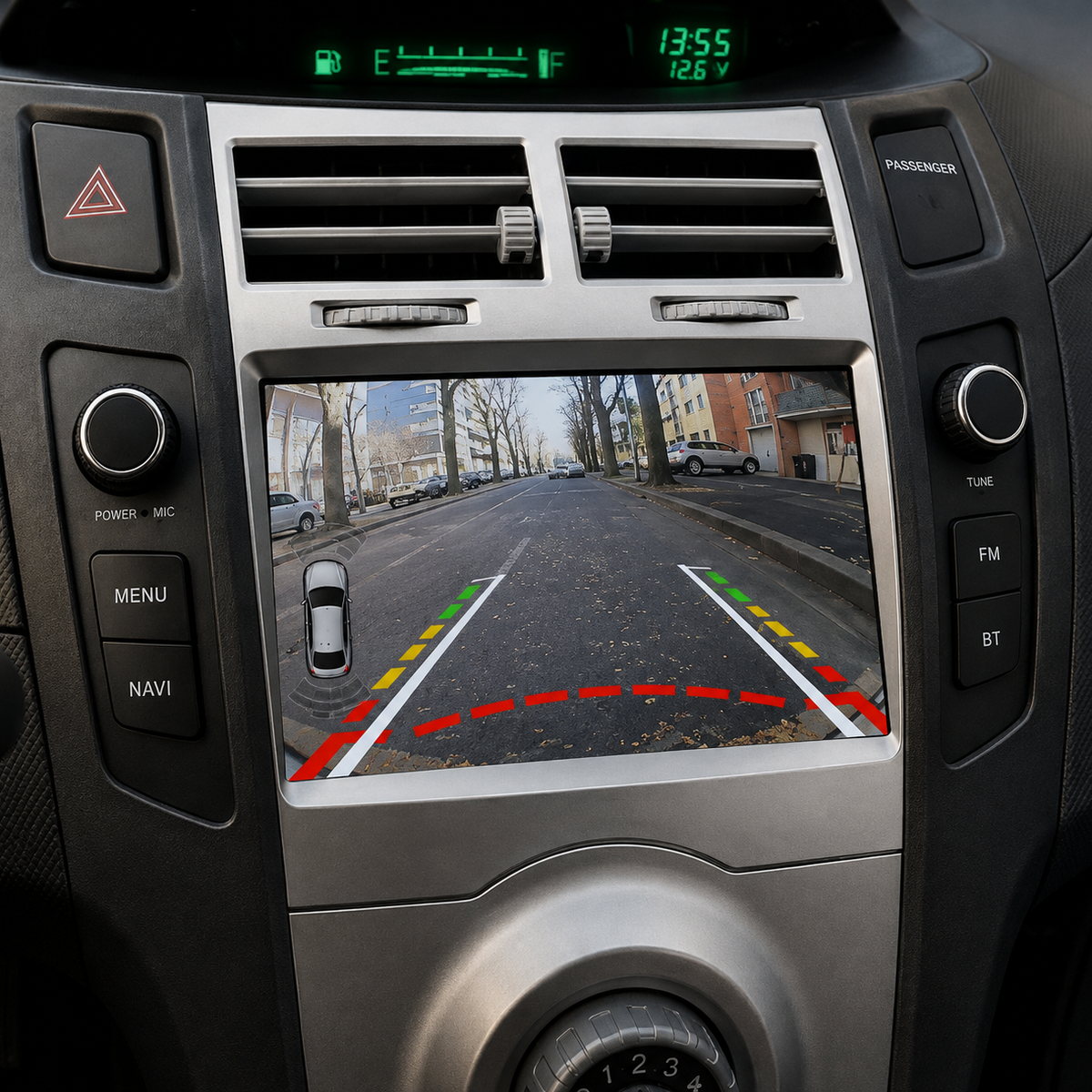 Pantalla CarPlay/Android Toyota Yaris (2005-2012) — Pantalla táctil HD inalámbrica