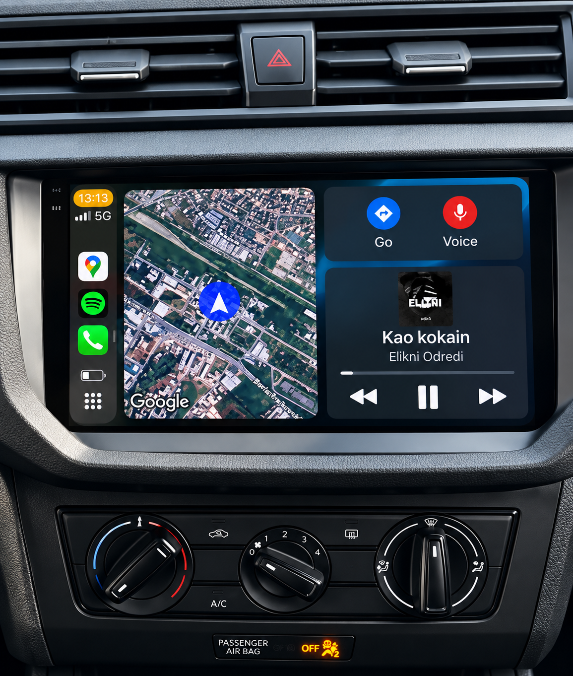 Écran CarPlay/Android Seat Ibiza (2017-2021) — Écran HD tactile sans fil