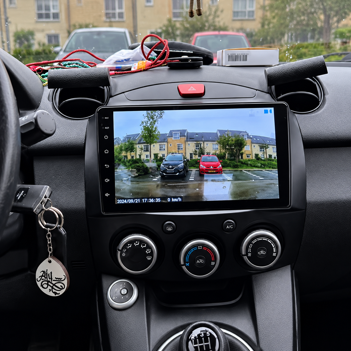 Écran CarPlay/Android Mazda 2 (2007-2014) — Écran HD tactile sans fil