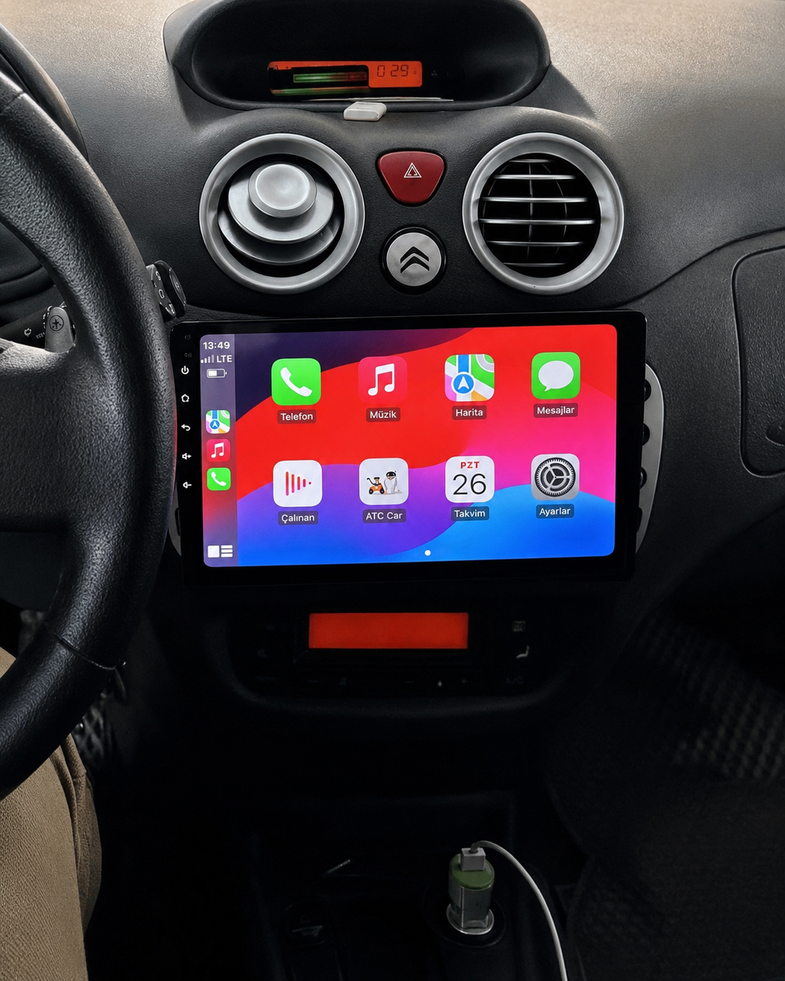 Écran CarPlay Android Auto Citroën C3 (2001-2010) — Spark Auto