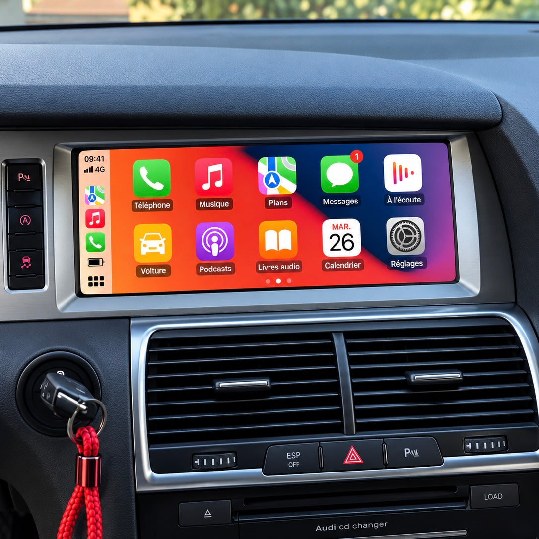 Boîtier CarPlay/Android Audi Q7 (2005-2009)