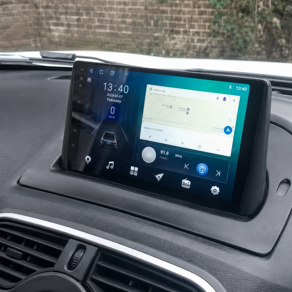 Écran CarPlay/Android Renault Kangoo (2008-2018) — Écran HD tactile sans fil