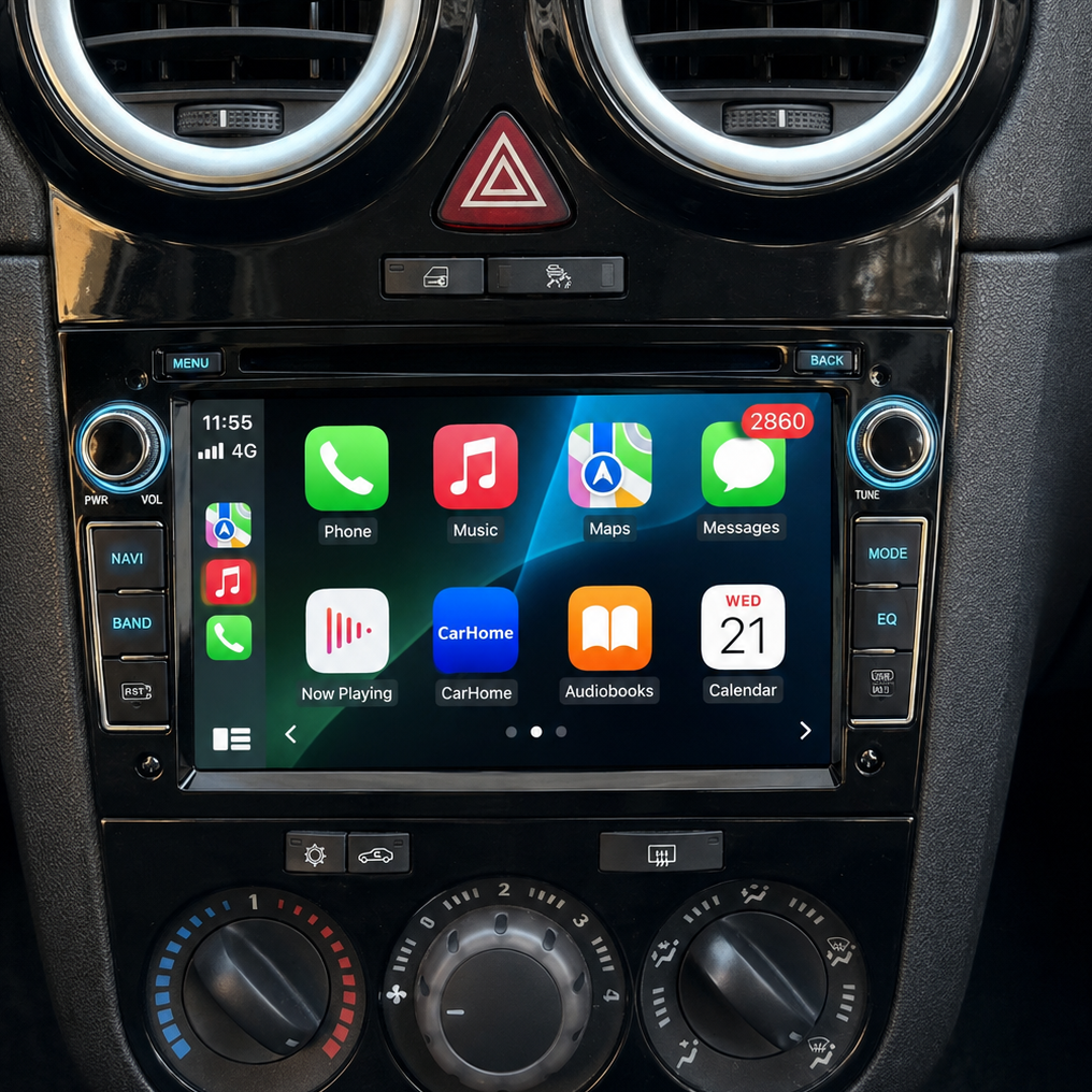 Écran CarPlay Android Auto Opel Corsa D (2006-2014) — Spark Auto