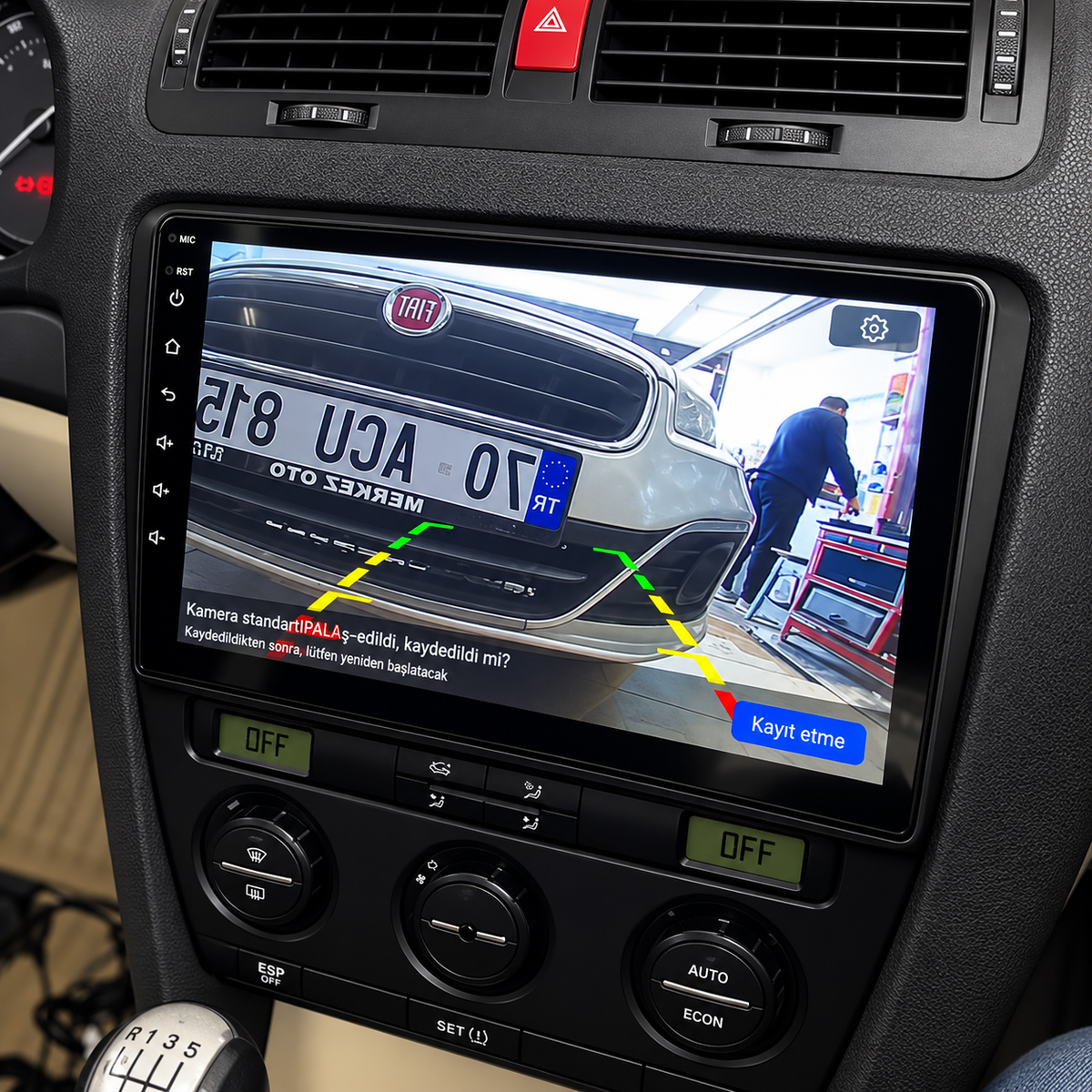 Écran CarPlay/Android Skoda Octavia 2 (2004-2013) — Écran HD tactile sans fil
