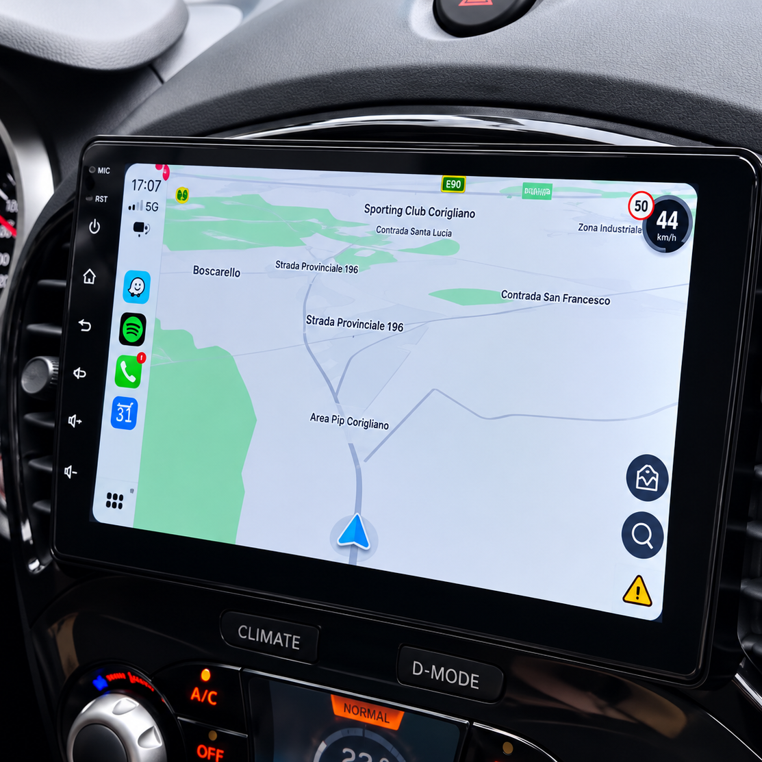 Écran CarPlay/Android Nissan Juke (2010-2014) — Écran HD tactile sans fil