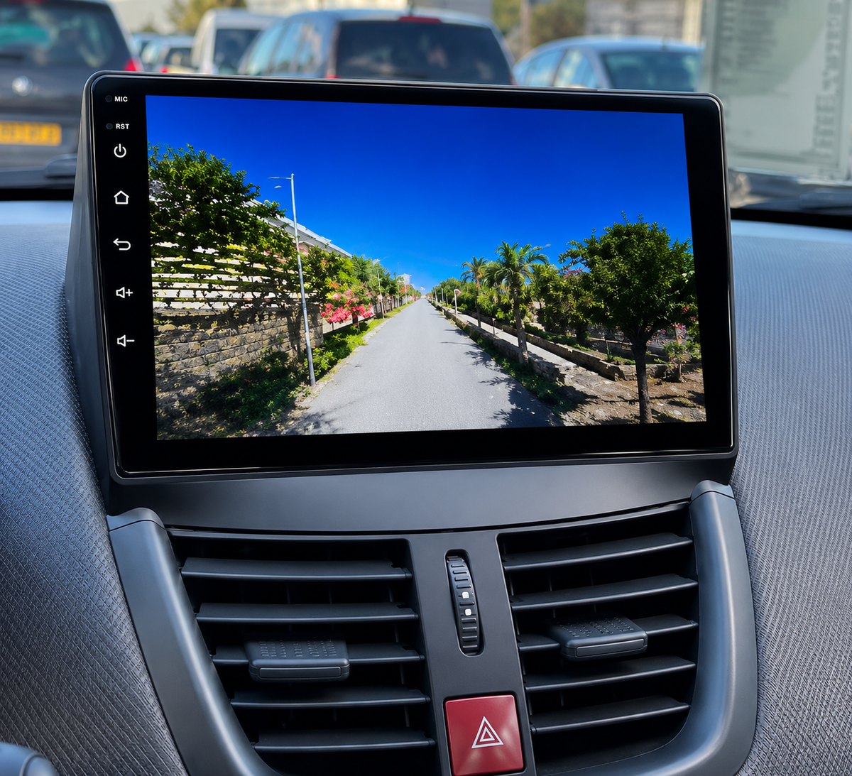 Écran CarPlay/Android Peugeot 207 (2006-2015) — Écran HD tactile sans fil