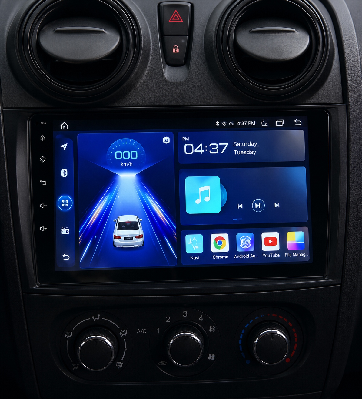 Écran CarPlay/Android Dacia Logan 2 (2012-2019) — Écran HD tactile sans fil