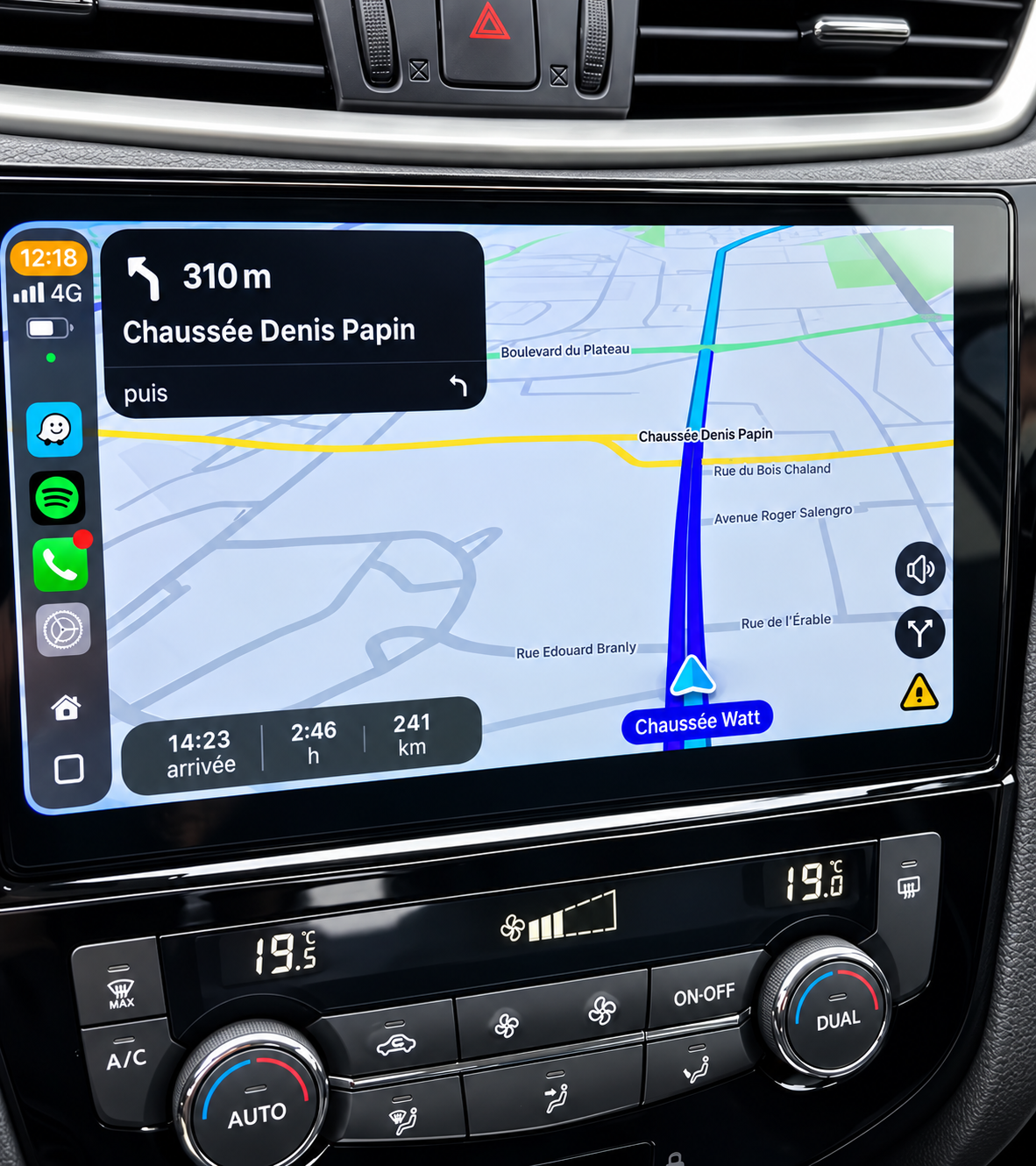 Écran CarPlay/Android Nissan X-Trail 3 (2013-2017) — Écran HD tactile sans fil