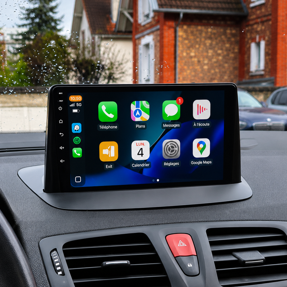 Écran CarPlay Android Auto Renault Mégane 3 (2008-2015) — Spark Auto