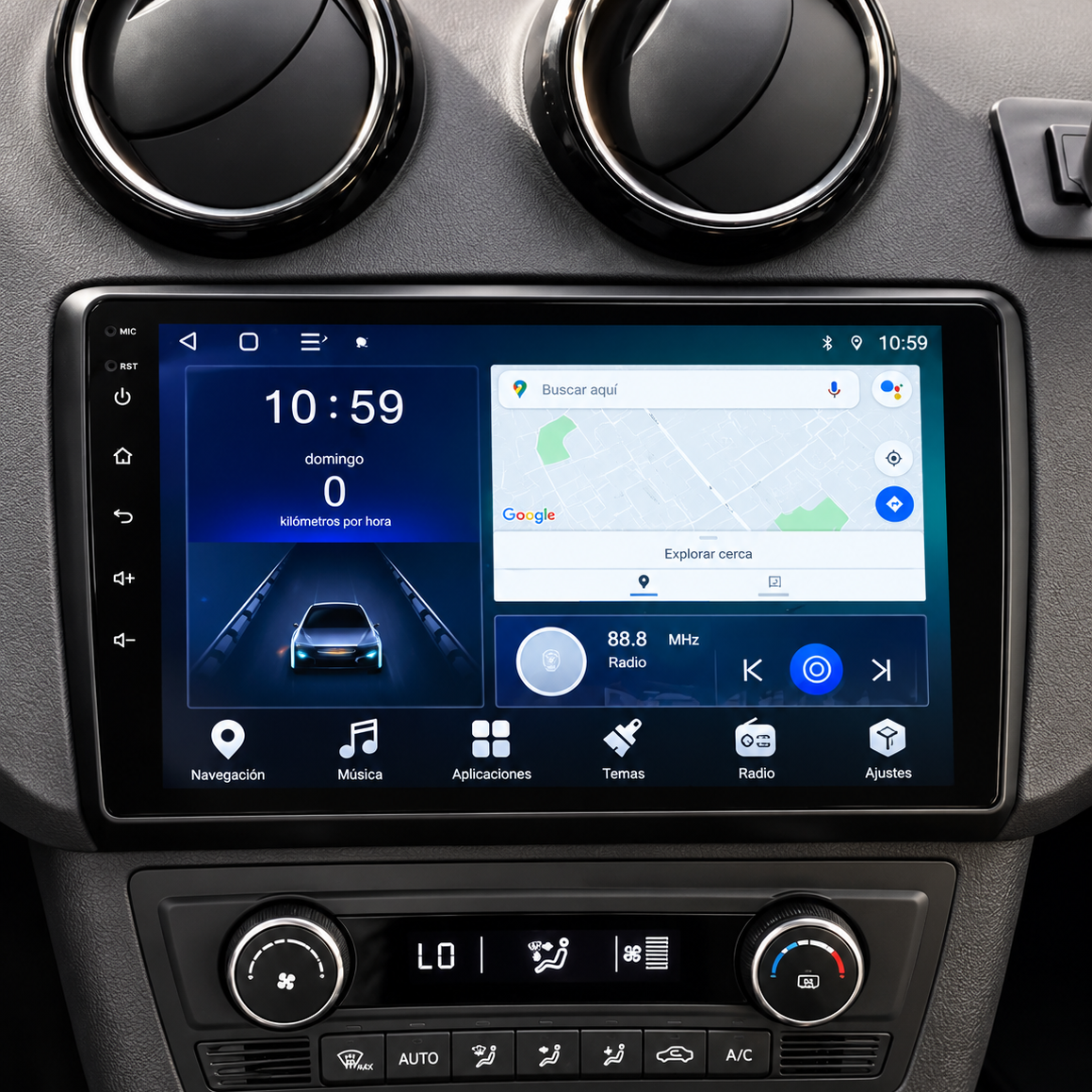Écran CarPlay/Android Seat Ibiza (2016-2017) — Écran HD tactile sans fil