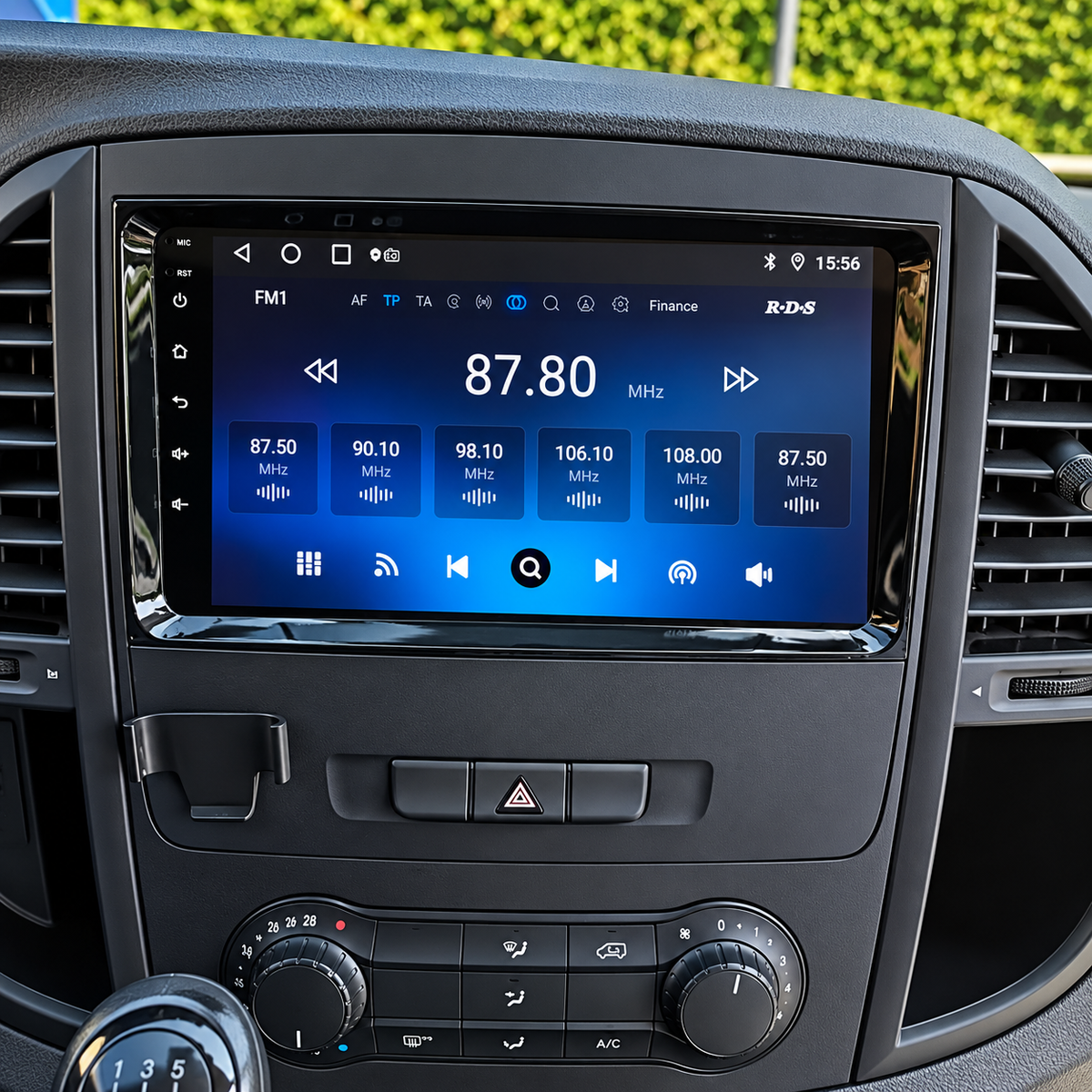 Écran CarPlay/Android Mercedes Sprinter (2006-2016) — Écran HD tactile sans fil