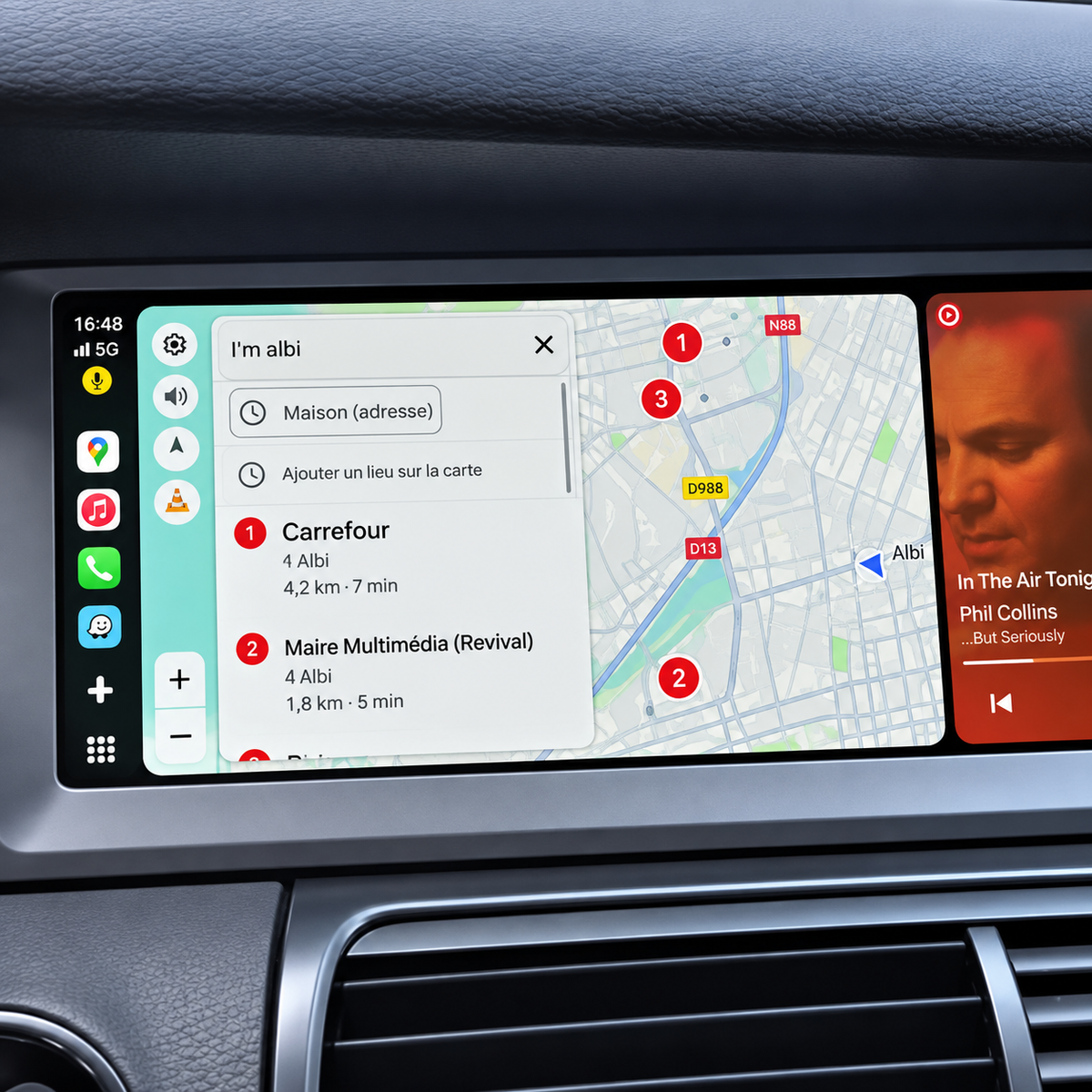 Boîtier CarPlay/Android Audi Q7 (2005-2009)
