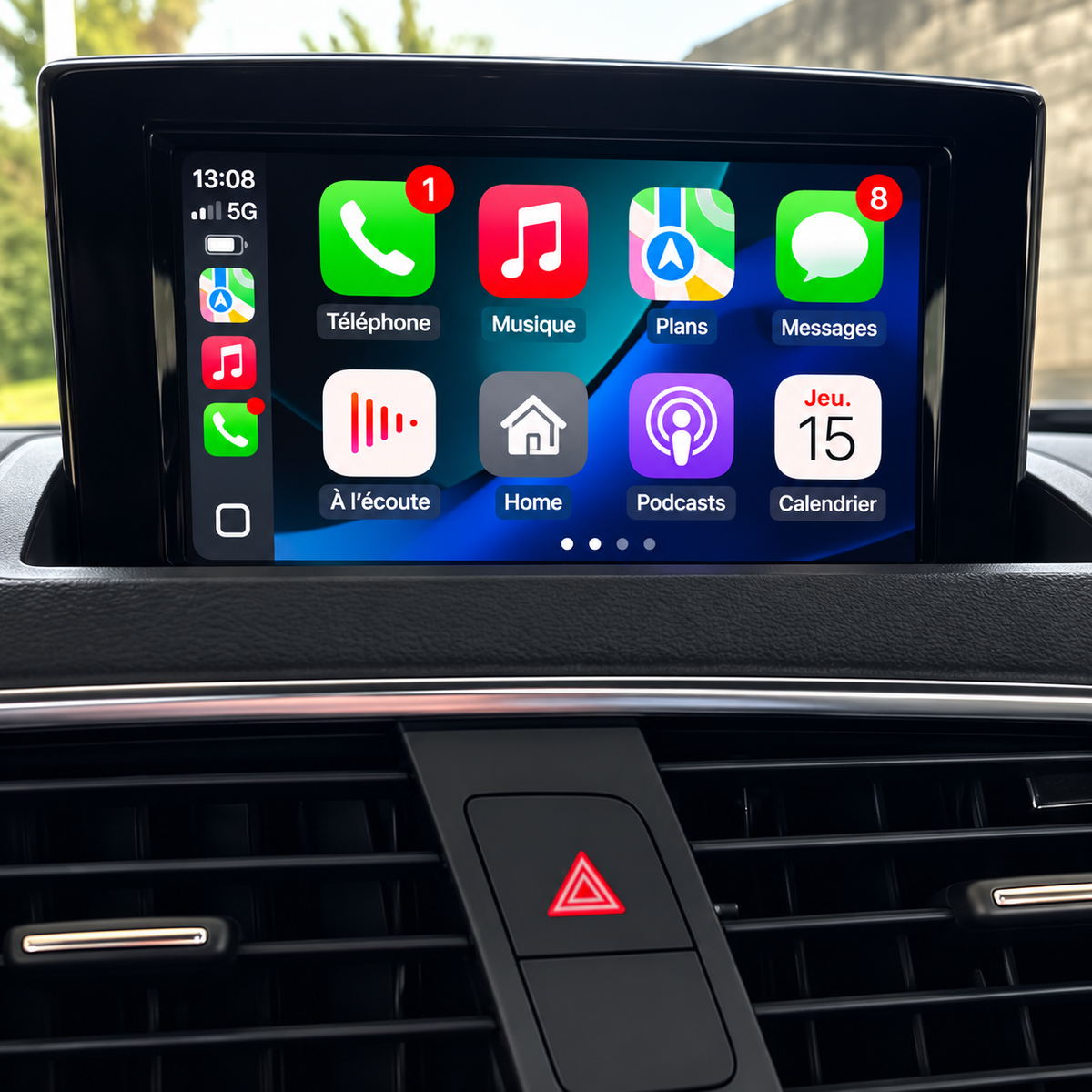 Boîtier CarPlay/Android Audi Q3 (2013-2018)