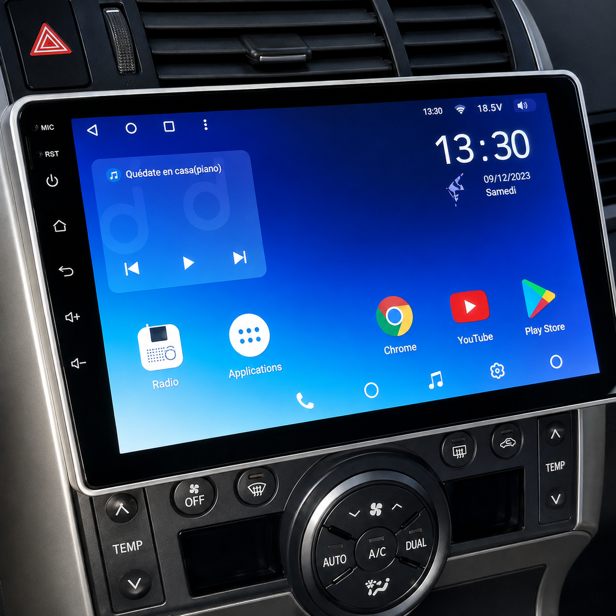 Écran CarPlay/Android Toyota Verso (2009-2018) — Écran HD tactile sans fil