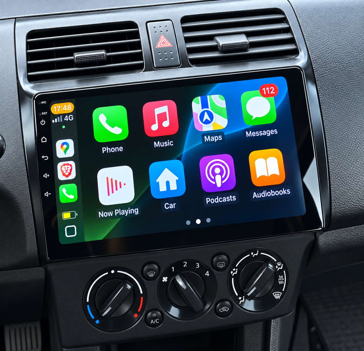 Écran CarPlay Android Auto Suzuki Swift (2003-2010) — Spark Auto