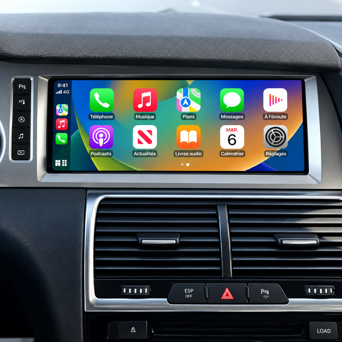 Boîtier CarPlay/Android Audi Q7 (2005-2009)
