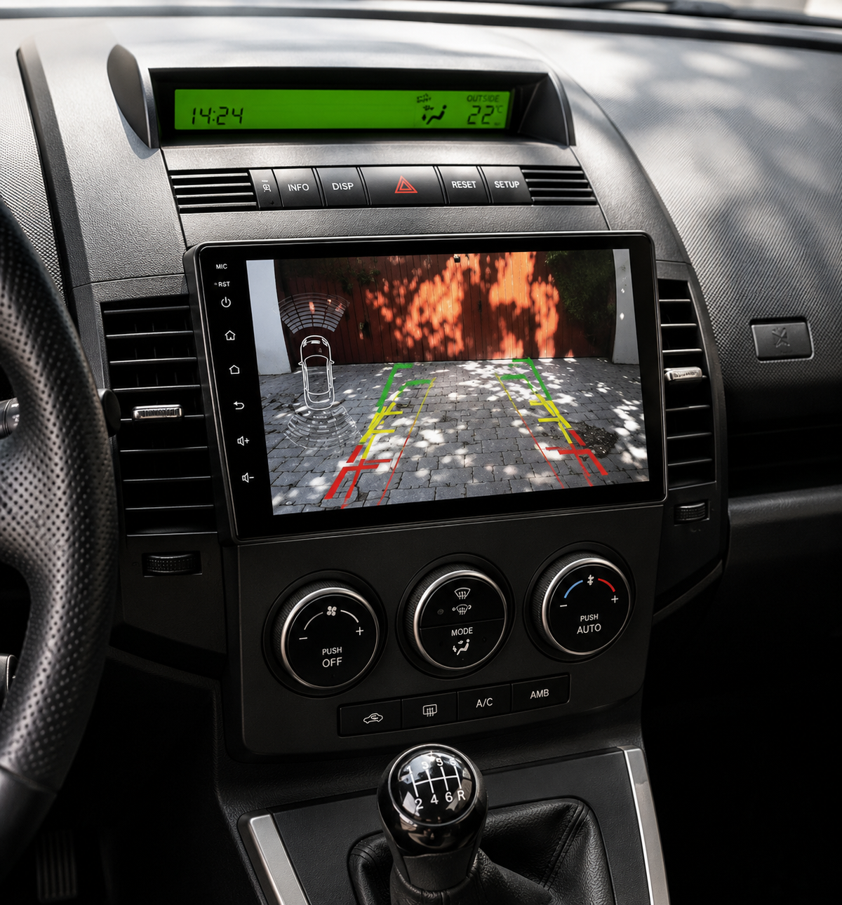 Écran CarPlay/Android Mazda 5 (2005-2010) — Écran HD tactile sans fil