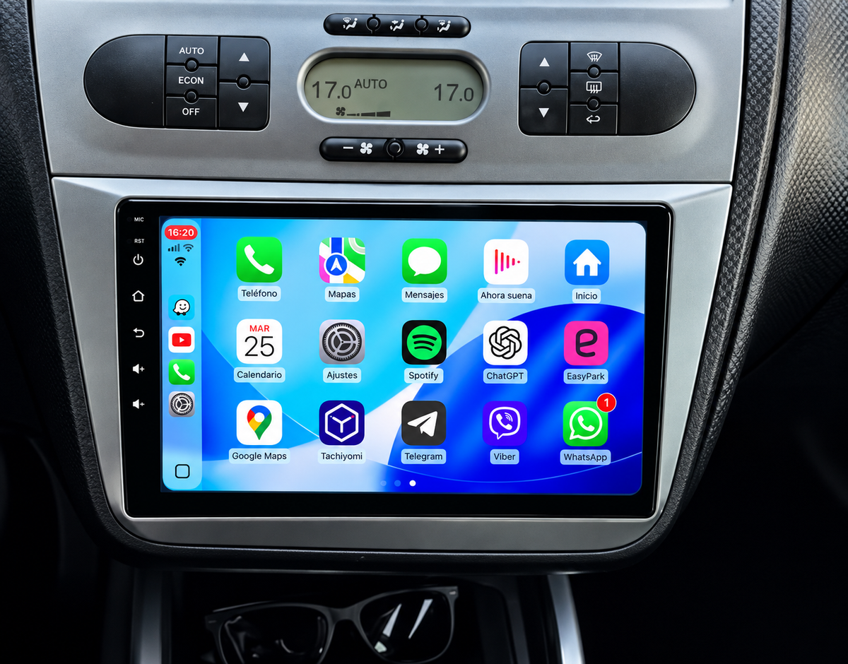 Écran CarPlay Android Auto Seat Altea (2004-2015) — Spark Auto