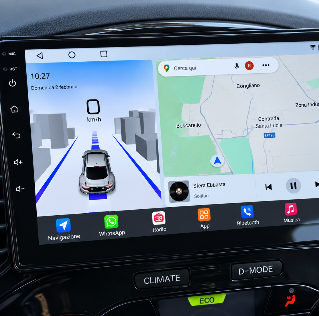 Écran CarPlay/Android Nissan Juke (2010-2014) — Écran HD tactile sans fil