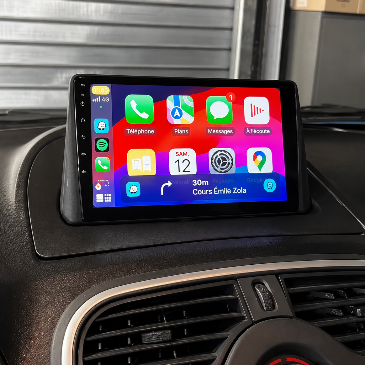 Écran CarPlay Android Auto Renault Kangoo (2008-2018) — Spark Auto