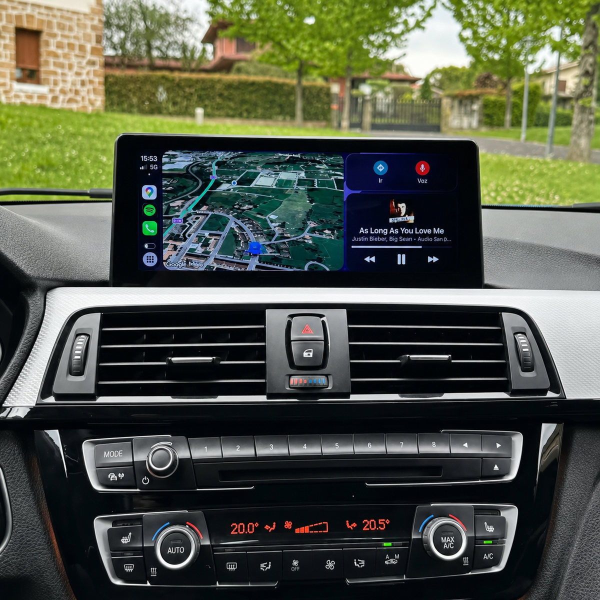 Écran CarPlay Android Auto BMW Série 3/4 F30-F36 (2011-2020) — Spark Auto