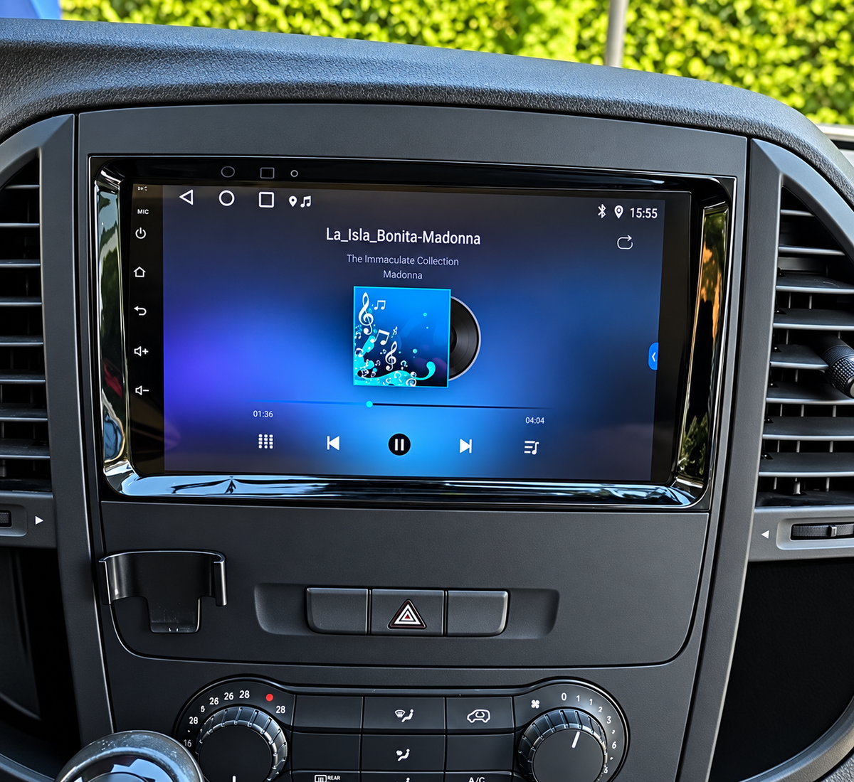 Écran CarPlay/Android Mercedes Sprinter (2006-2016) — Écran HD tactile sans fil