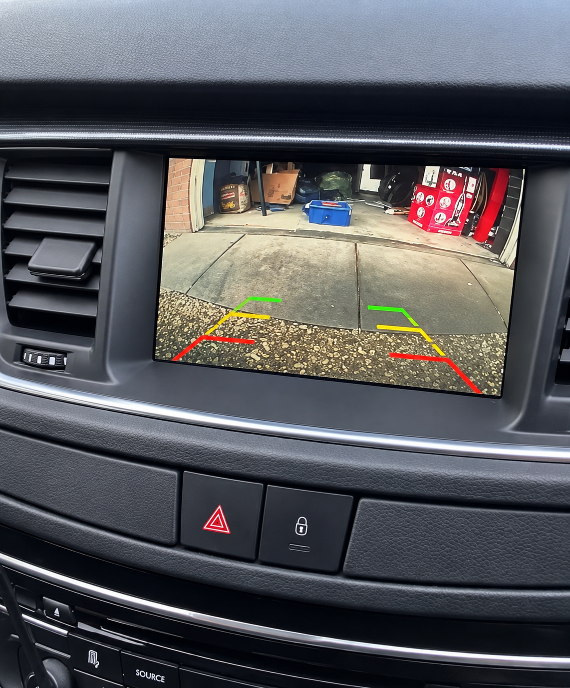 Écran CarPlay/Android Peugeot 508 / SW (2011-2018) — Écran HD tactile sans fil