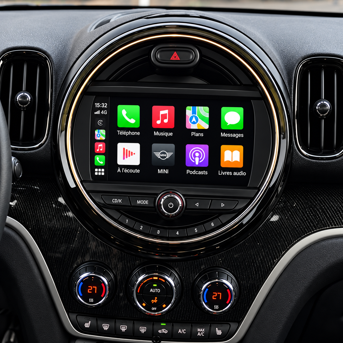 Boîtier CarPlay/Android Mini F54/F55/F56/F57