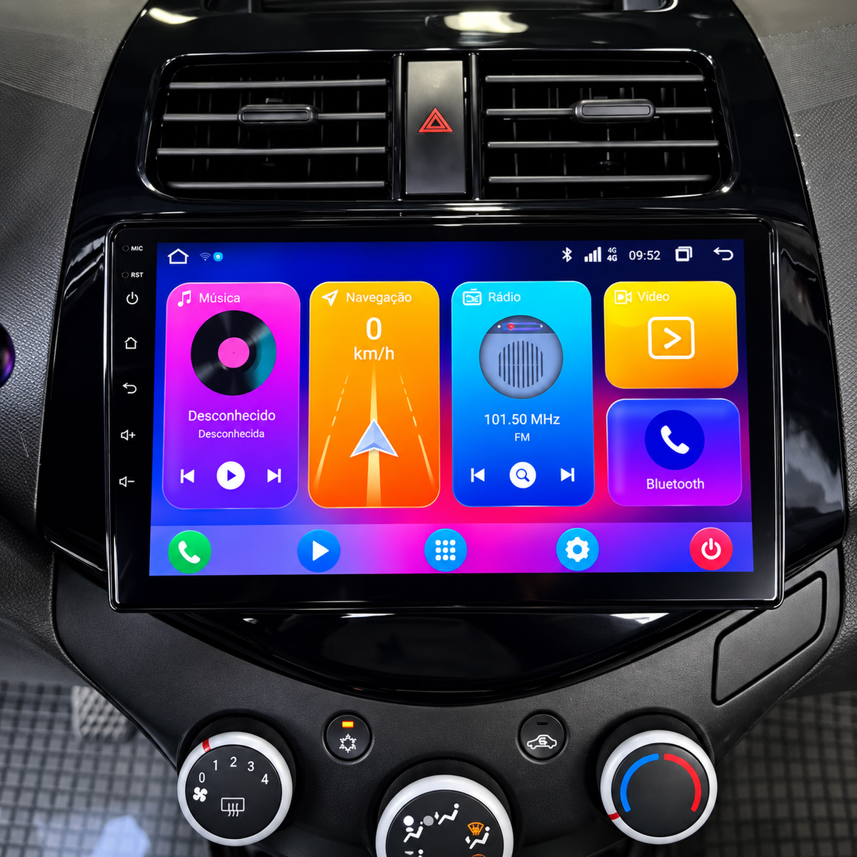 Écran CarPlay/Android Chevrolet Spark (2009-2016) — Écran HD tactile sans fil