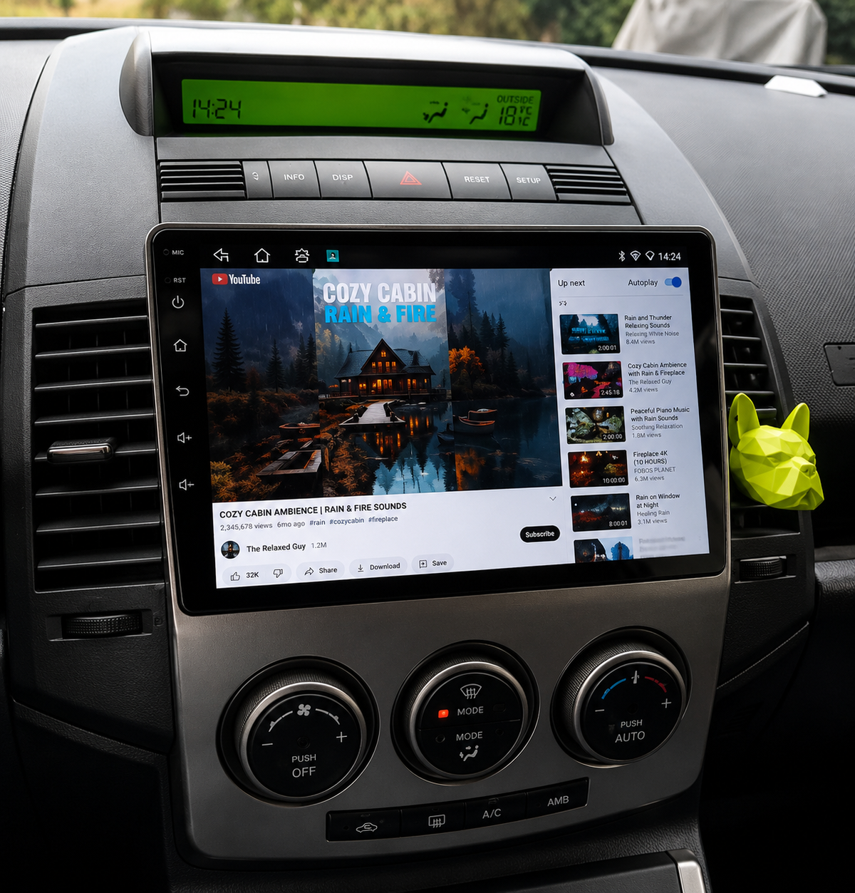 Écran CarPlay/Android Mazda 5 (2005-2010) — Écran HD tactile sans fil